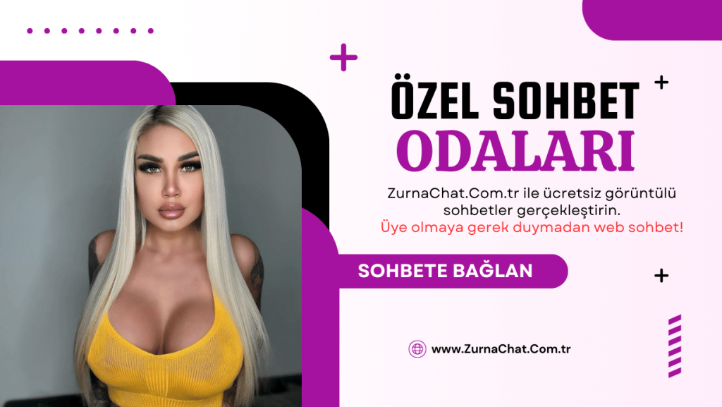 Mobil telefonla kamerada sanal geceleri görüntülü chat sohbet sitesi.